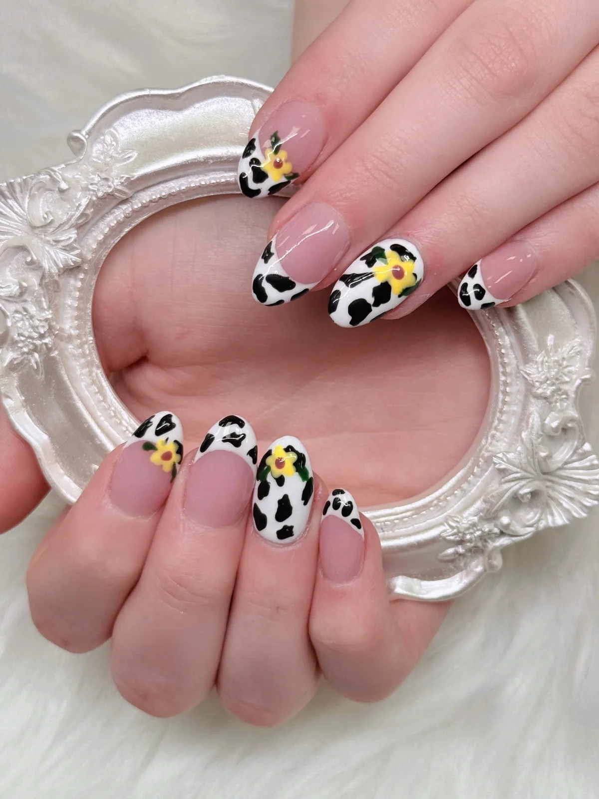 Soft French manicure by V Nails Wainwright